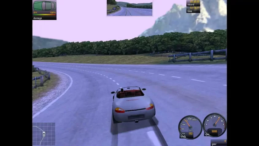 Морская трасса в Need for Speed: Porsche Unleashed