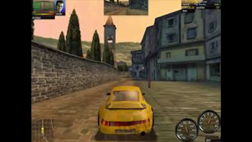 Городская трасса в Need for Speed: Porsche Unleashed