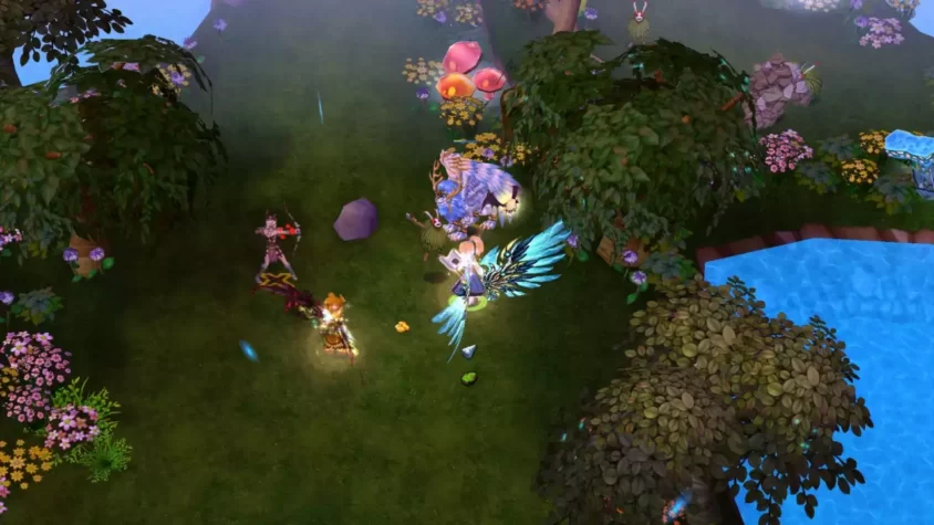 Идиллический лес в NosTale