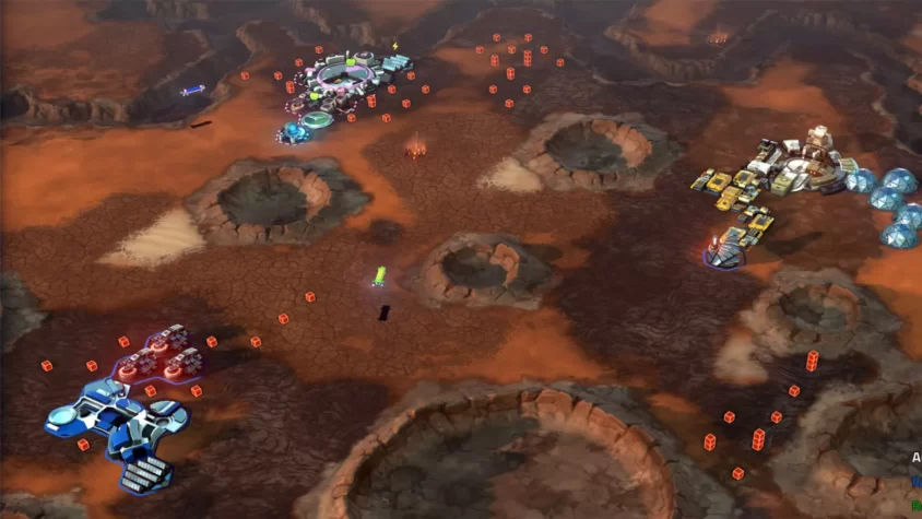 Динамичные события с торговлей и разрушением в игре Offworld Trading Company