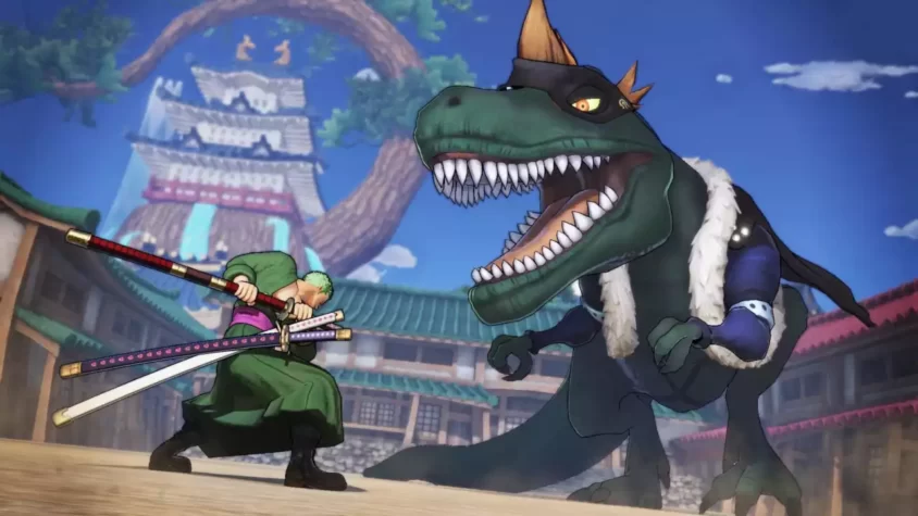 Использование мощной магии в One Piece: Pirate Warriors 4