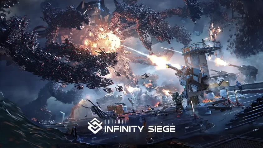 Outpost: Infinity Siege – Обложка Обложка игры Outpost: Infinity Siege
