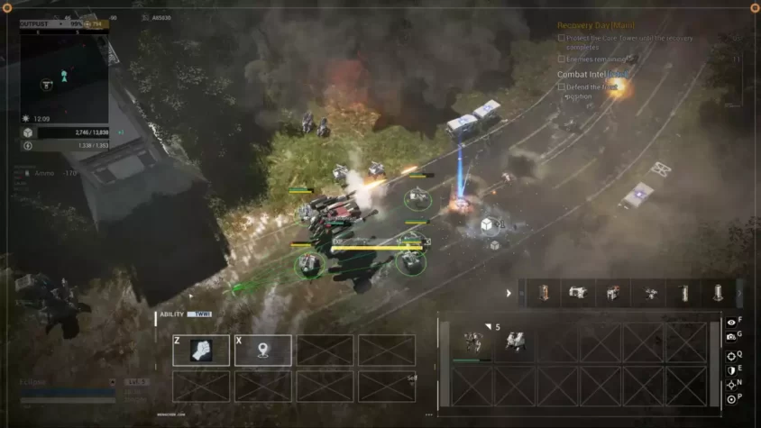 Готовность к атаке в Outpost: Infinity Siege