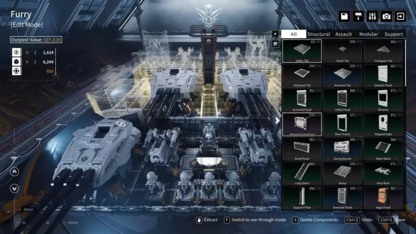 Управление отрядом в Outpost: Infinity Siege