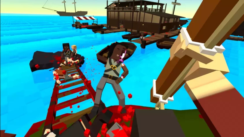 Барная драка с кровавыми последствиями в Paint the Town Red VR