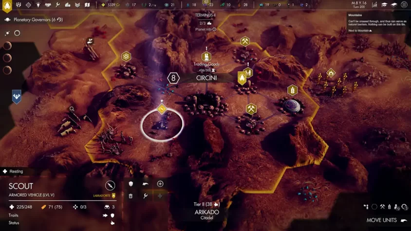 Скриншот игры Pax Nova, база на планете