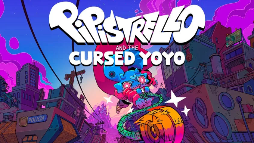 Pipistrello and the Cursed Yoyo Обложка игры Pipistrello and the Cursed Yoyo