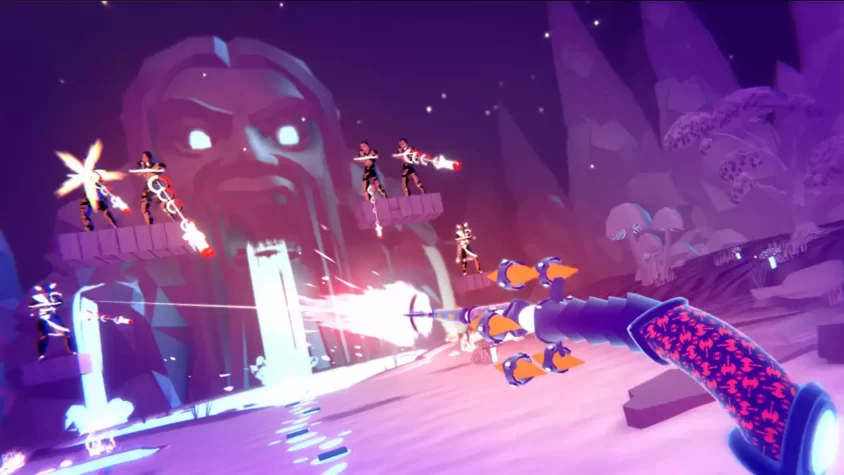Стильный sci-fi экшен из игры Pistol Whip