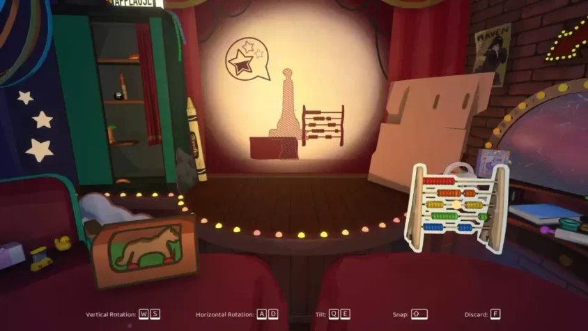 Экран из игры Projected Dreams
