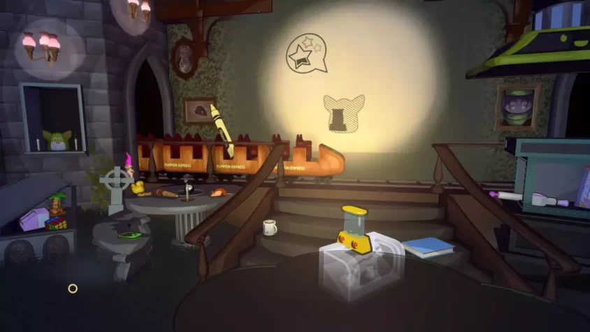 Экран из игры Projected Dreams