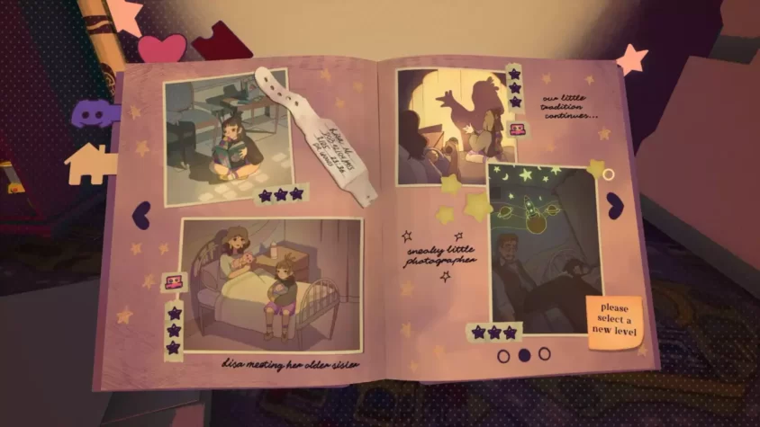Экран из игры Projected Dreams