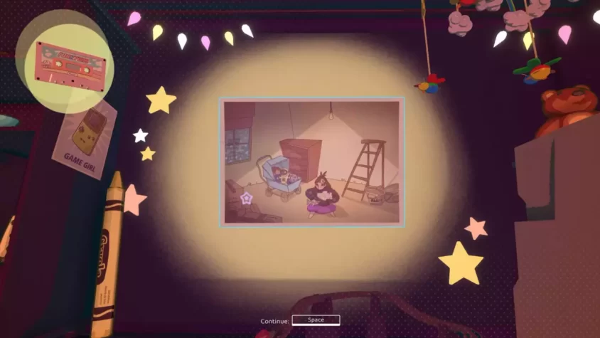 Экран из игры Projected Dreams