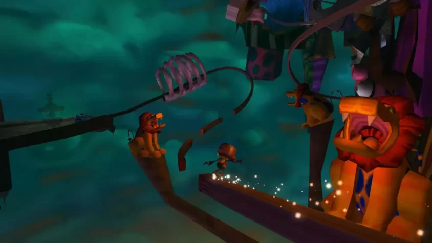Персонажи в психоделическом мире Psychonauts