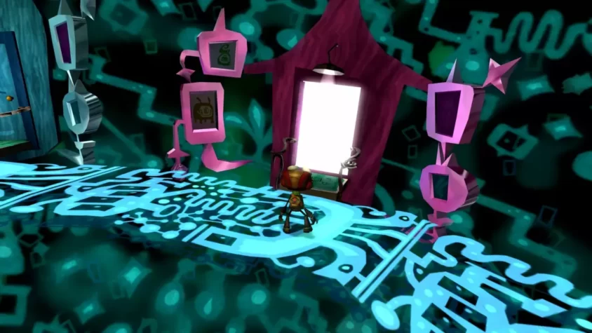 Зеленая территория в мире Psychonauts