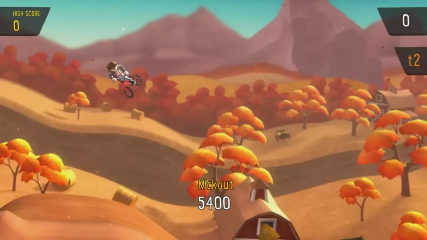 Игровой процесс в Pumped BMX+