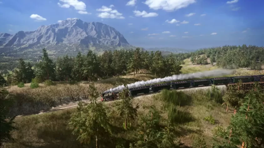 Поезд и сигнализация в Railway Empire 2
