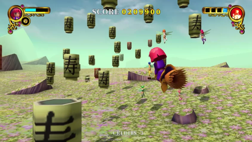 Геймплей Rainbow Cotton Remaster 3