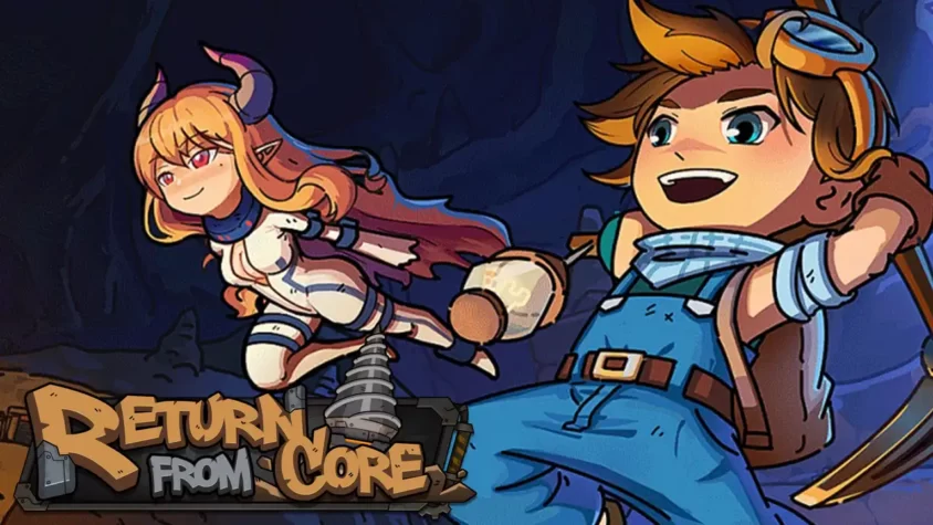 Return from Core - Обложка Обложка игры Return from Core