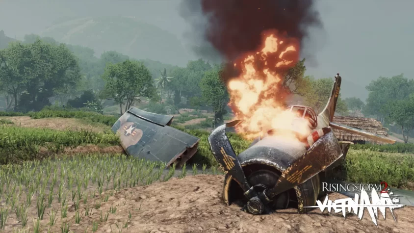 Крушение самолета в Rising Storm 2: Vietnam
