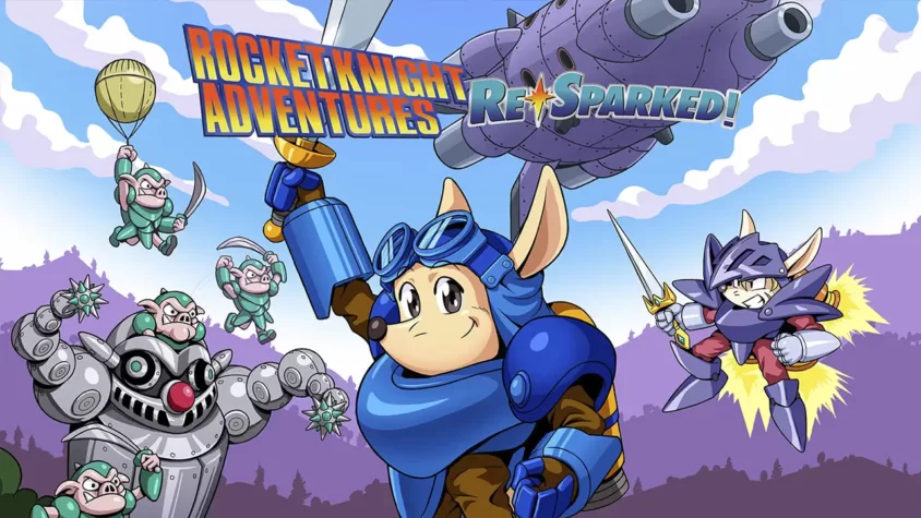 Обложка игры Rocket Knight Adventures