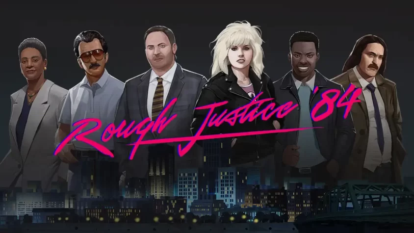 Обложка игры Rough Justice: '84