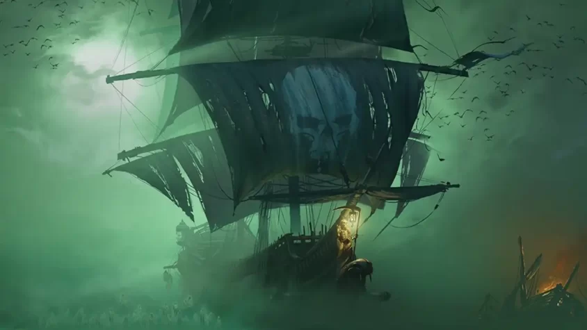 Пиратская команда на борту корабля в Sea of Conquest