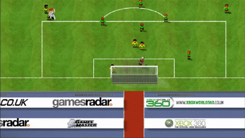 Четвертый момент игры в Sensible World of Soccer