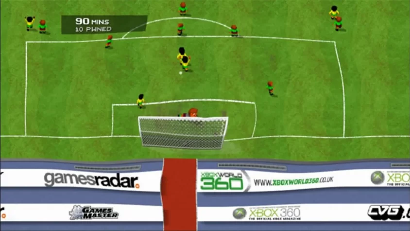 Пятый момент игры в Sensible World of Soccer