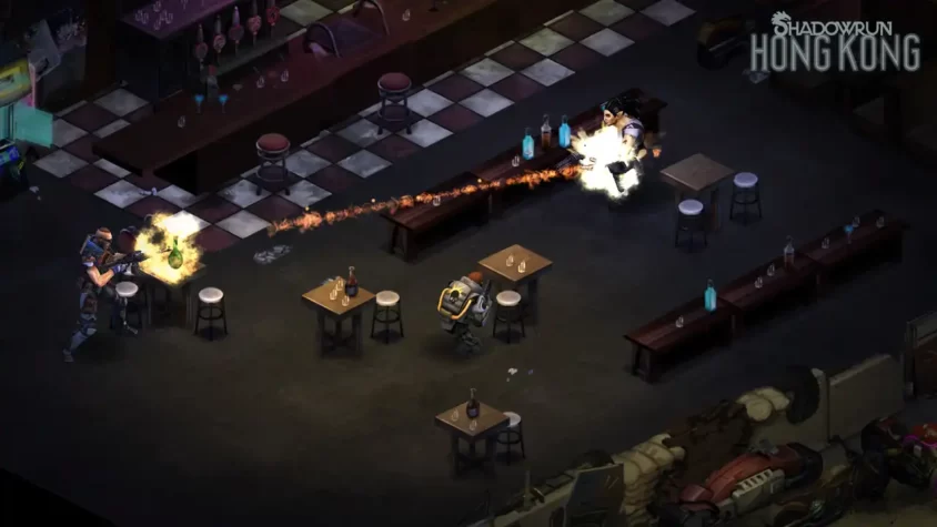 Огненный бой в Shadowrun: Hong Kong