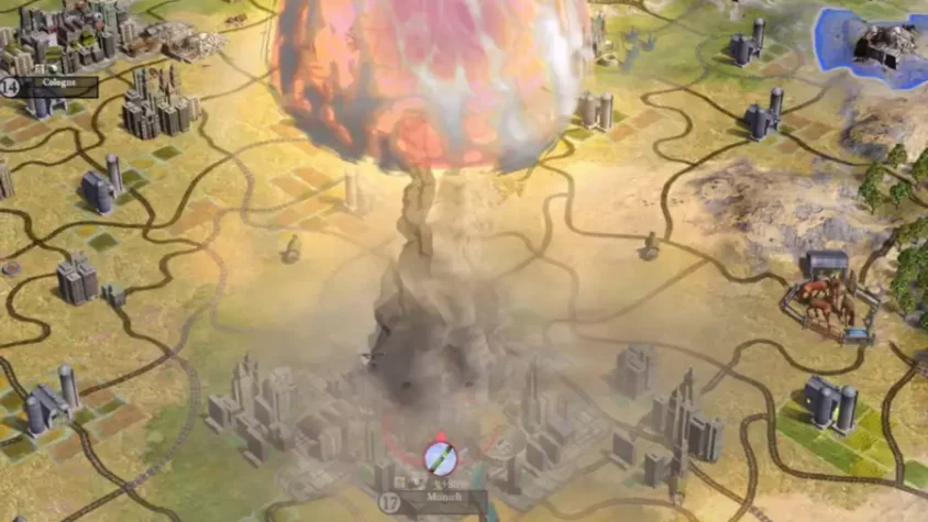 Взрыв в Sid Meier's Civilization IV