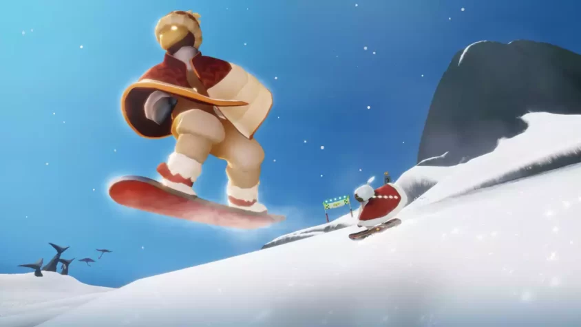 Герои делают сердце в Sky: Children of the Light