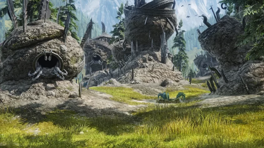 Заброшенные руины в Skyforge