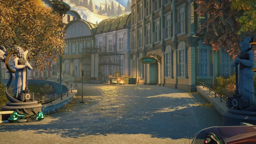 Городская улица в Skyforge