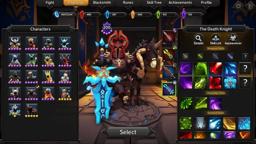 Босс в игре Soulstone Survivors