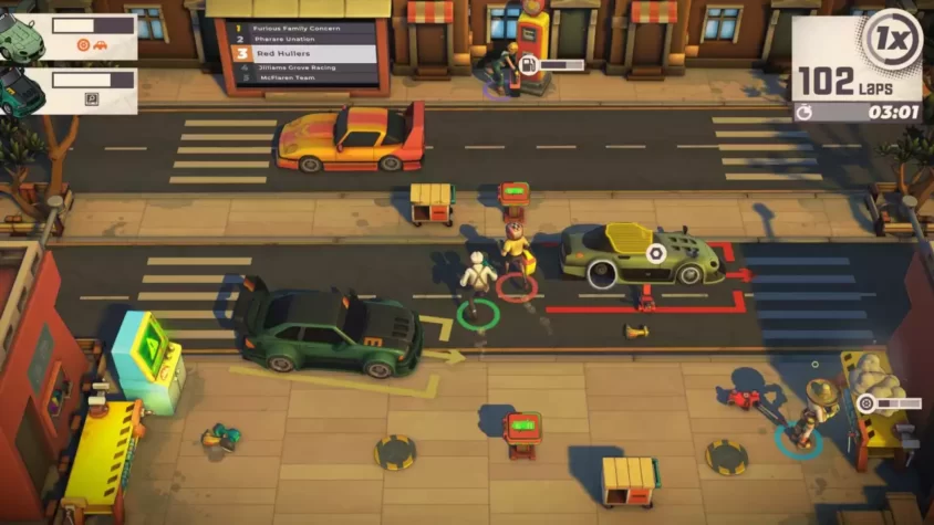 Геймплей Speed Crew: ремонт машины на пляже, почему бы и нет