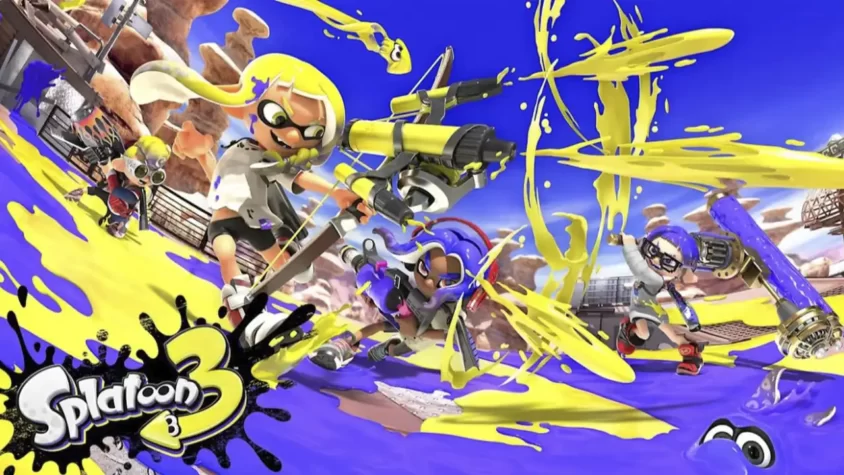 Обложка игры Splatoon 3 Обложка игры Splatoon 3