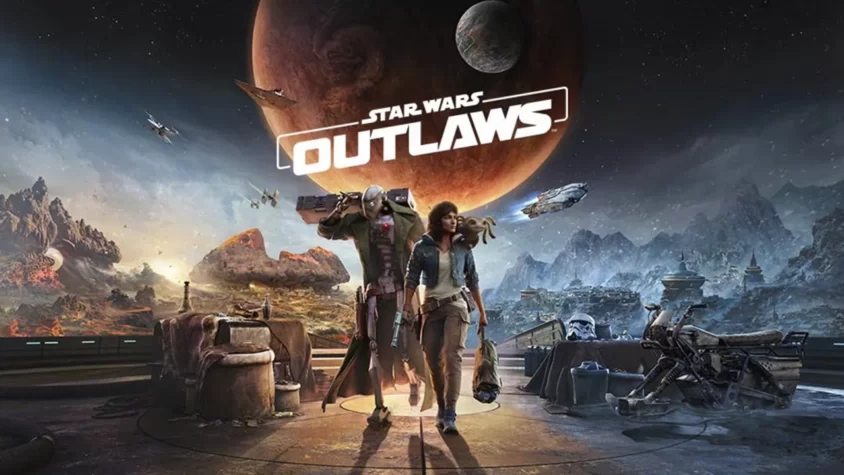 Star Wars Outlaws Обложка игры Star Wars Outlaws
