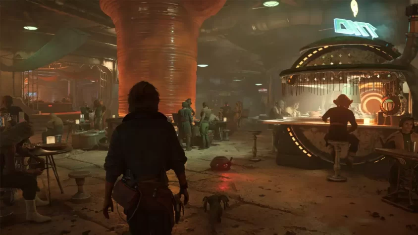Персонажи в пустошах Star Wars Outlaws