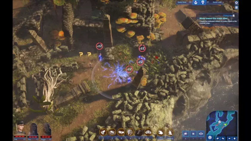 Игровой момент из Stargate: Timekeepers