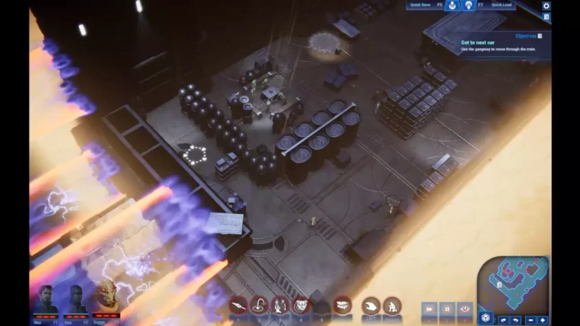 Игровой момент из Stargate: Timekeepers