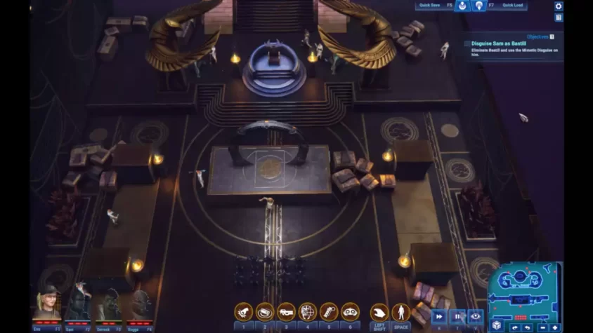 Игровой момент из Stargate: Timekeepers