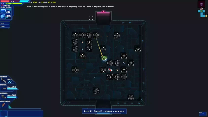 Генерация карты в Starward Rogue