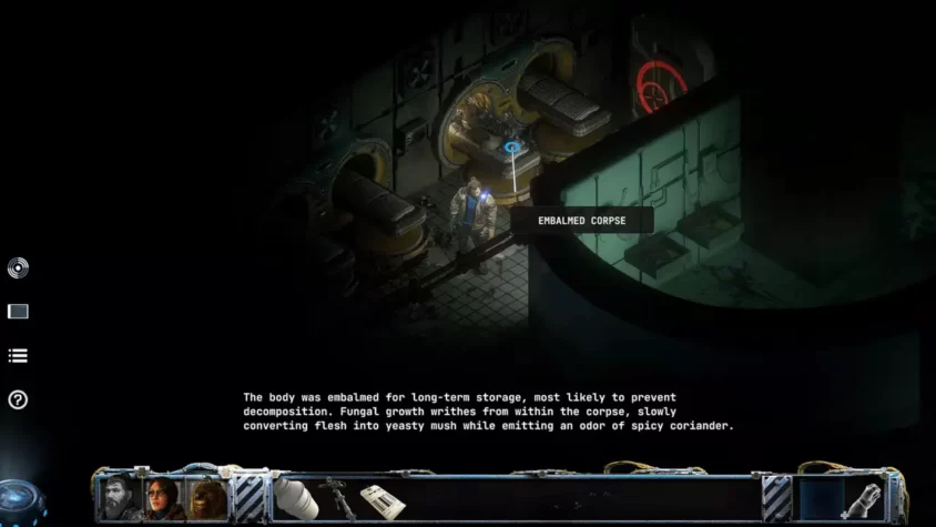 Заплесневевший труп в игре Stasis: Bone Totem