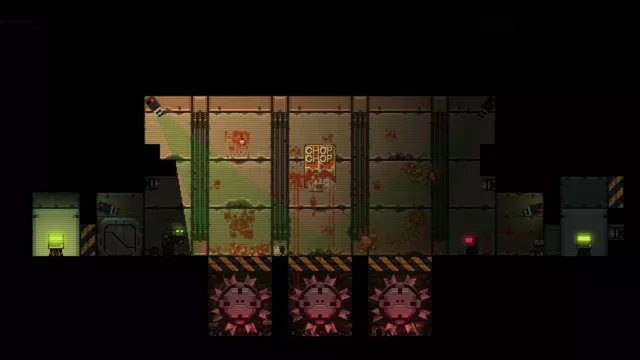 Первая сцена игры Stealth Bastard