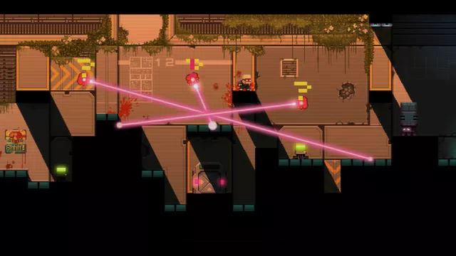 Вторая сцена игры Stealth Bastard