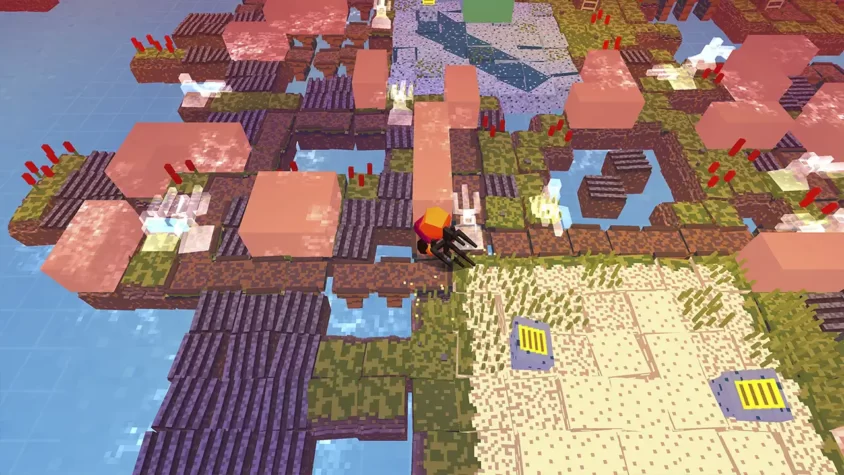 Скриншот игры Stephen's Sausage Roll 3