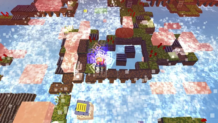 Скриншот игры Stephen's Sausage Roll 4