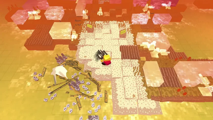 Скриншот игры Stephen's Sausage Roll 5