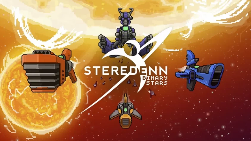Обложка игры Steredenn с изображением космических кораблей