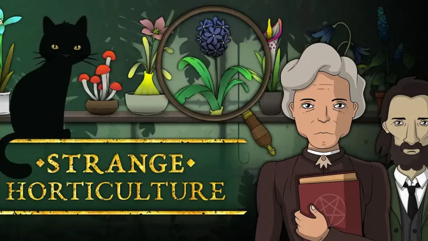 Странное садоводство Обложка игры Strange Horticulture